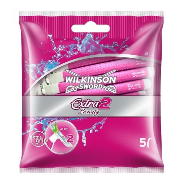 Wilkinson Sword  Extra 2 Beauty Women Blades, Δίδυμες Λεπίδες σε Λεπτή Κεφαλή για ένα Aπαλό Ξύρισμα