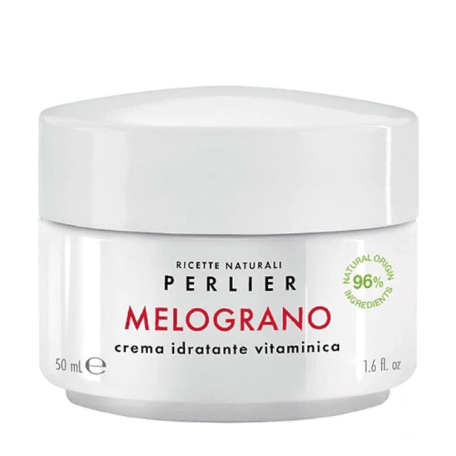 Perlier Melograno Crema Idratante Vitaminica, Πολυβιταμινούχος Ενυδατική Κρέμα Προσώπου, 50ml