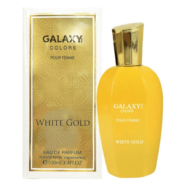 Galaxy Plus Colors White Gold Pour Femme Eau De Parfum, Άρωμα για Γυναίκες, 100ml