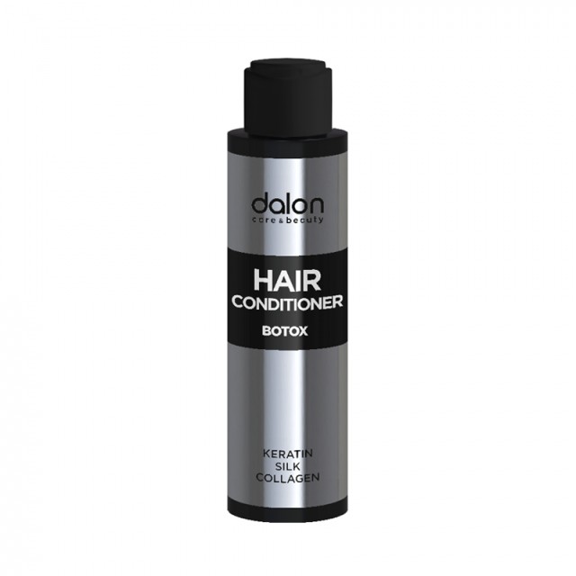 Dalon Botox Hair Conditioner, Μαλακτική Κρέμα Αναδόμησης για Ταλαιπωρημένα Μαλλιά με Κερατίνη, Μετάξι & Κολλαγόνο, 100ml