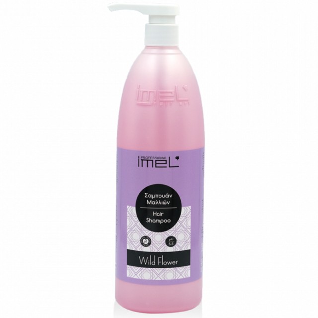 Imel Shampoo Coconut, Σαμπουάν με  Άρωμα Αγριολούλουδο για Καθημερινή Χρήση με PH 5.5, 1000ml