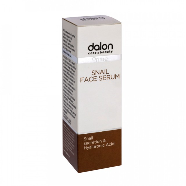 Dalon Prime Snail Serum, Ορός Προσώπου Με Έκκριμα Σαλιγκαριού, Κολλαγόνο & Υαλουρονικό 50ml