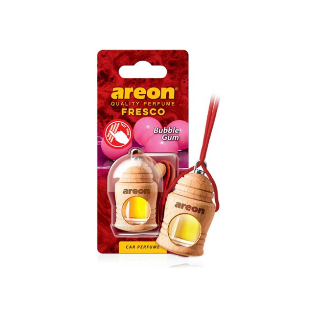 Areon Fresco Bubble Gum, Κρεμαστό Αρωματικό Αυτοκινήτου, 4ml