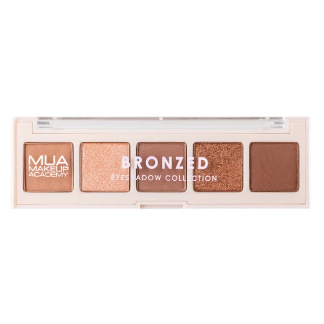 MUA 5 Shade Palette Bronzed, Παλέτα Σκιών