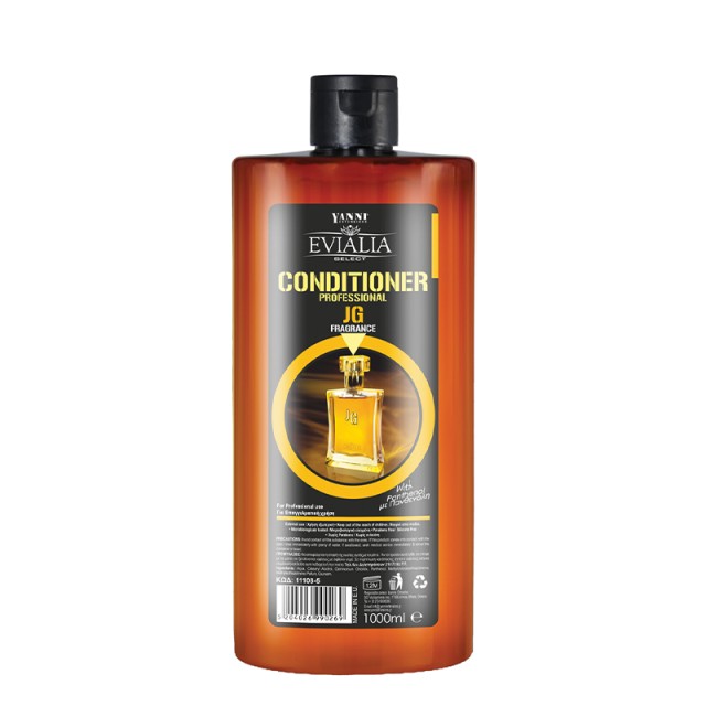 Evialia Conditioner JG, Μαλακτική Κρέμα Μαλλιών Αρωματική Με Πανθενόλη (Προβιταμίνη Β5) - 1lt