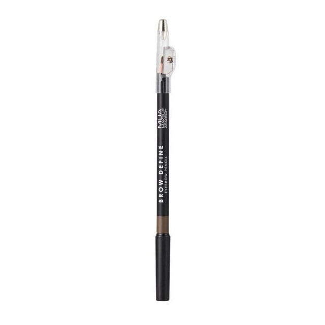 MUA Eyebrow Pencil Mid Brown, Μολύβι Φρυδιών, 1gr