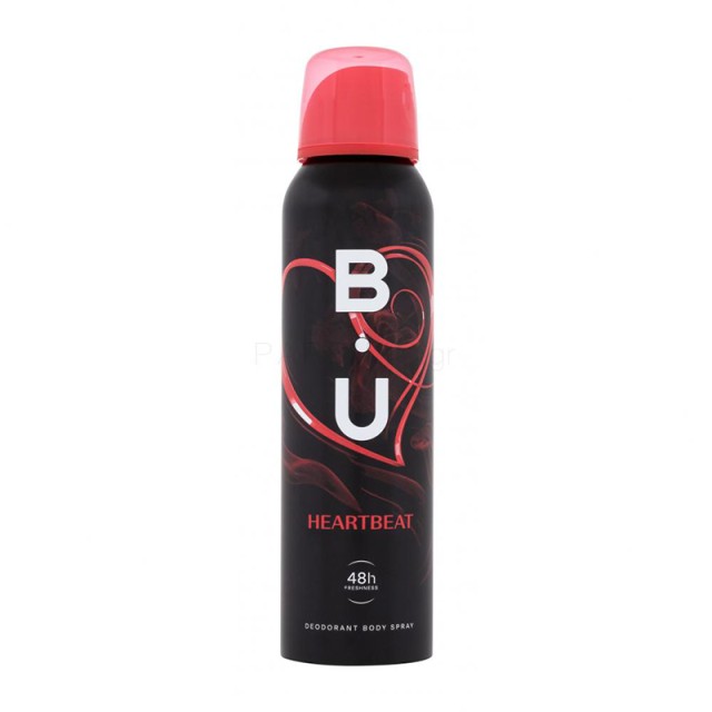 BU  Heart Beat Body Spray, Αποσμητικό σπρέι 150ml