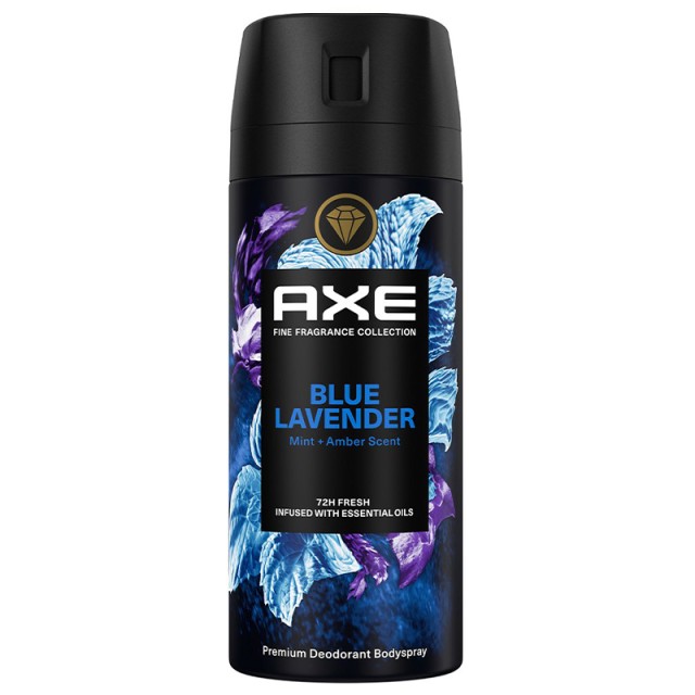 Axe Blue Lavender Deo Spray, Ανδρικό Αποσμητικό Σπρέι, 150ml