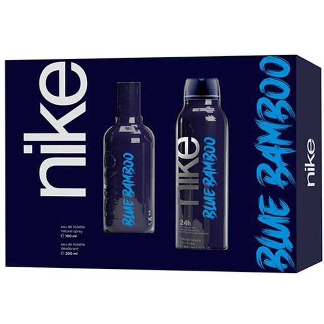 Nike Αντρικό Σετ Δώρου Blue Bamboo Eau De Toilette, 100ml & Deo Spray, 200ml