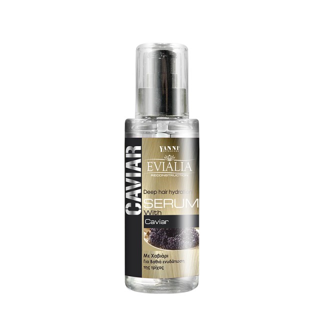 Evialia Hair Serum, Ορός Μαλλιών με Χαβιάρι γιαι Αμεση Θρέψη & Ενυδάτωση Στα Μαλλιά, 120ml