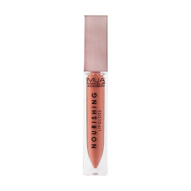 MUA Nourishing Lipgloss Heartfelt, Eνυδατικό Lipgloss Με Λάδι Jojoba & Argan Oil, 7gr