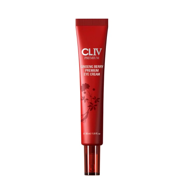 CLIV Ginseng Berry Premium Eye Cream, Αντιρυτιδική Κρέμα Ματιών Με Εκχύλισμα Μούρων & Τζίνσενγκ, 30ml