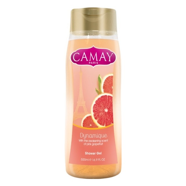 Camay Dynamique Pink Grapefruit, Αφρόλουτρο Γυναικείο, 500ml