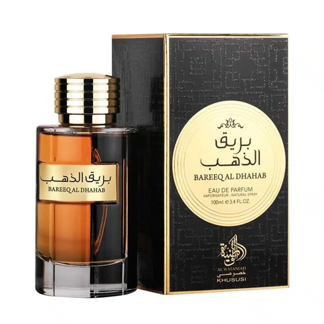 Al Wataniah Bareeq Al Dhahab Eau De Parfum Unisex, Άρωμα για Άνδρες & Γυναίκες, 100ml