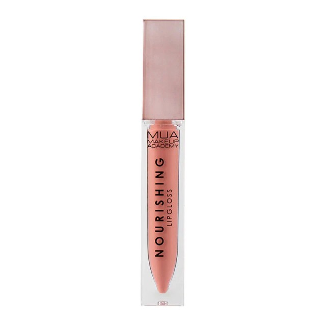 MUA Nourishing Lipgloss Heroic, Eνυδατικό Lipgloss Με Λάδι Jojoba & Argan Oil, 7gr