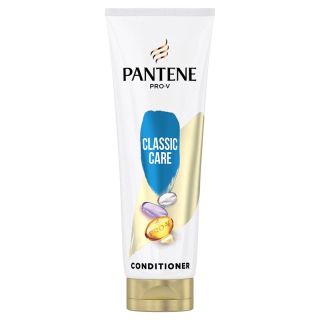 Pantene Pro-V Conditioner Classic Care, Mαλακτική Κρέμα Μαλλιών Για Υγιή, Ευκολοχτένιστα  Μαλλιά, 220ml