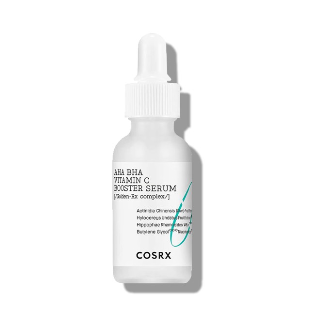 COSRX Refresh AHA/BHA Vitamin C Booster Serum, Καθημερινός Ορός Τόνωσης της Επιδερμίδας για Λάμψη Ιδανικό για Θαμπό, Μικτό & Λιπαρό Δέρμα 30ml