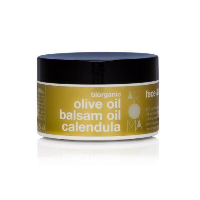 Aroma Bio Olive Oil & Balsam Face & Body Scrub, Φυσικό Απολεπιστικό Προσώπου & Σώματος με Αντιοξειδωτικά, 200ml