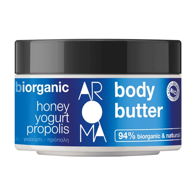 Aroma Bio Honey & Yogurt, Body Butter Σώματος για Βαθιά Ενυδάτωση, 200ml