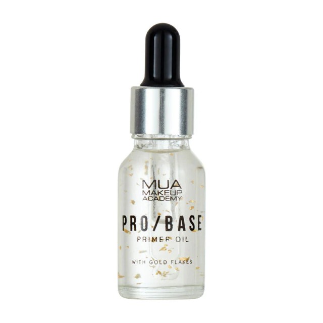 MUA Pro/Base Primer Oil With Gold Flakes, Έλαιο Λάμψης Προσώπου, 15ml