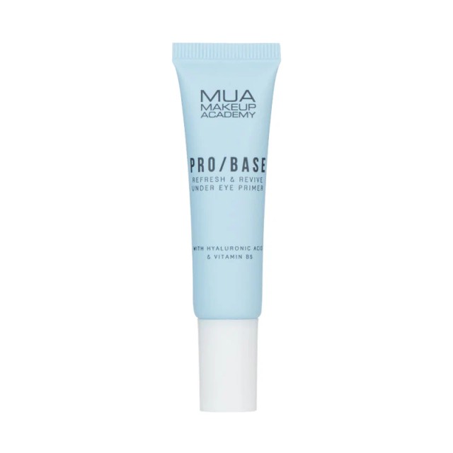 MUA Refresh & Revine Under Eye Primer, Primer Κρέμα Για την Περιοχή Των Ματιών Με Υαλουρονικό Οξύ & Βιταμίνη Ε, 10gr