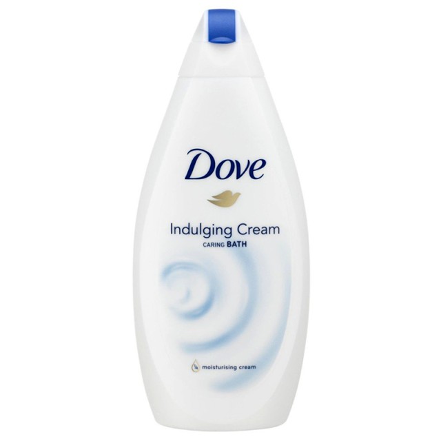 Dove Caring Bath Original Indulging Cream Dove, Κρεμώδες Ενυδατικό Αφρόλουτρο, 750ml