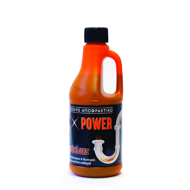 de Lux Αποφρακτικό Υγρό X Power, 500ml