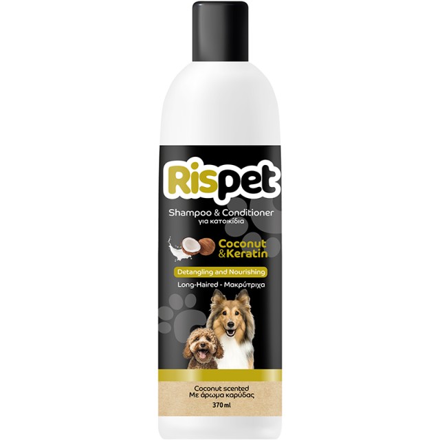 Rispet Σαμπουάν για κατοικίδια  Coconut & Keratin 370 ml