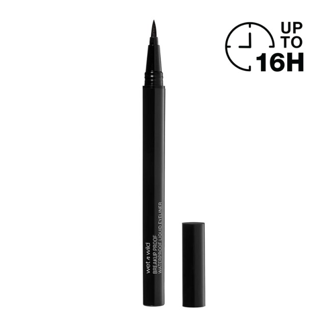 Wet n Wild Breakup Proof Waterproof Liquid Eyeliner Ultra Black