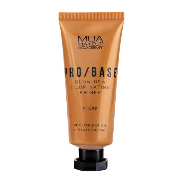 MUA Pro Base Glow Dew Liquid Illuminating Primer Flare, Βάση Μακιγιάζ, 30gr