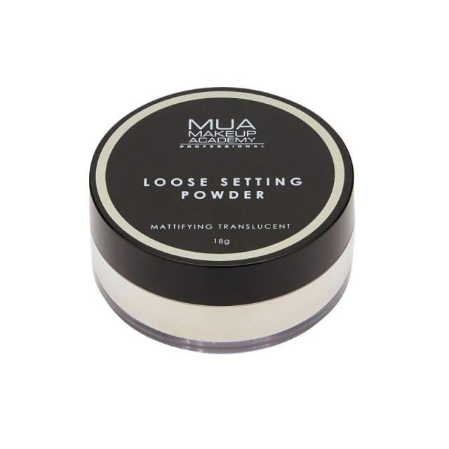 MUA Pro LooseSetting Powder Mattifying Translucent, Πούδρα Σταθεροποίησης, 18gr