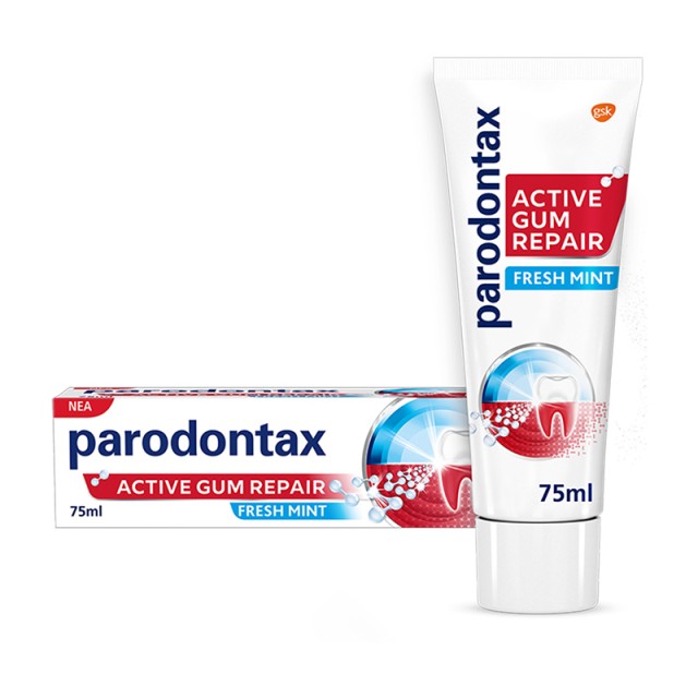 Paradontax Οδοντόκρεμα  Active Gum Repair Fresh Mint, 75ml