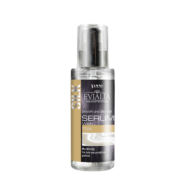 Evialia Hair Serum Silk, Ορός Μαλλιών με Μετάξι για Λεία Και Μεταξένια Υφή, 120ml